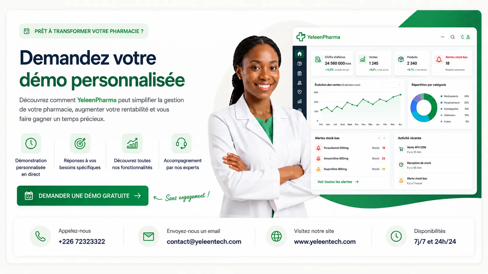 Demander une démo YeleenPharma